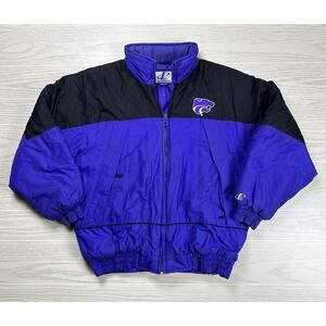 Vintage Kansas State Wildcats Logo Athletic Jacket